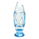 Mid-century modern vase, crystal, Czechoslovakia, 1950s