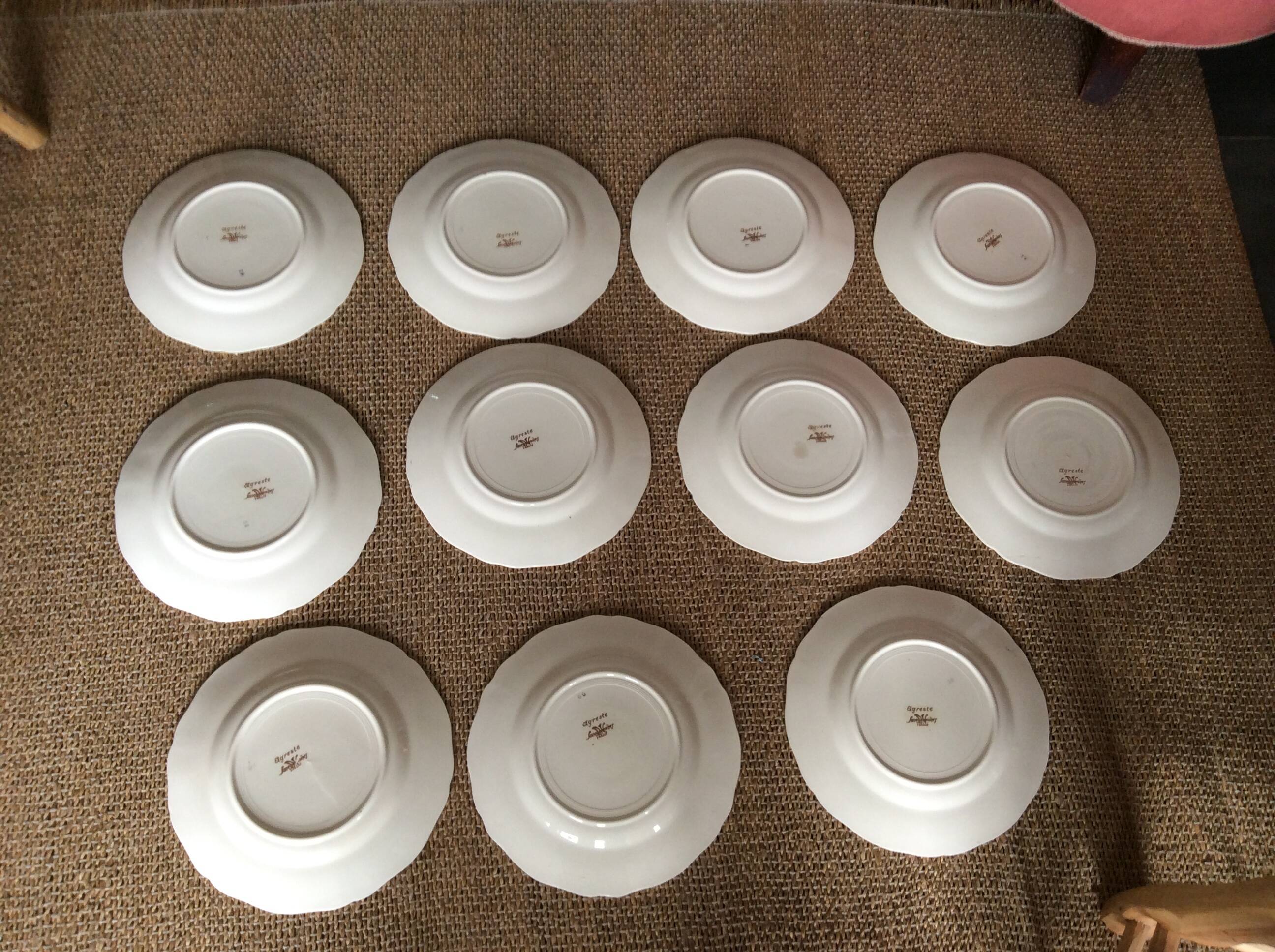 11 dinner plates
