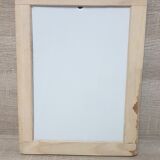 Ancienne ardoise d’écolier. tableau blanc