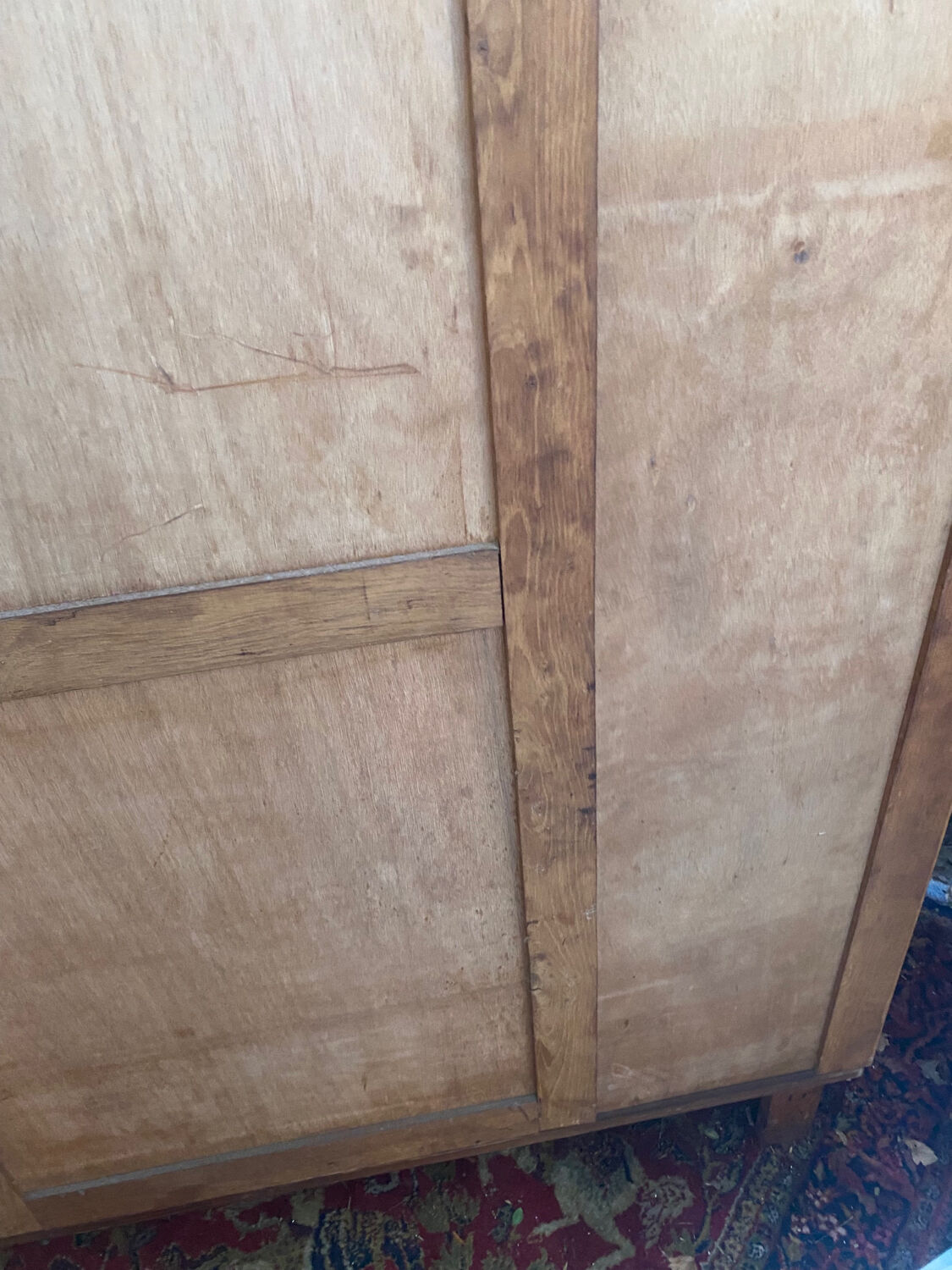 Wardrobe wardrobe two sliding doors 50's