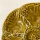 Oyster plates in slip, Gien ceramics