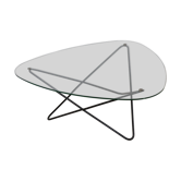 Coffee table "Jasmin" by Florent Lasbleiz – Airborne edition, 1950s