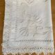 Embroidered tablecloth