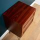 Restored Mid Century Danish Rosewood Sideboard Lamp Table Chest On Hairpin Legs