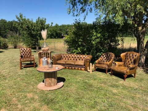 Chesterfield armchair