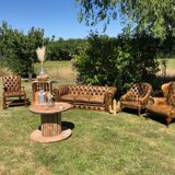 Chesterfield armchair