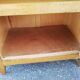 Pair of modernist wooden bedside tables