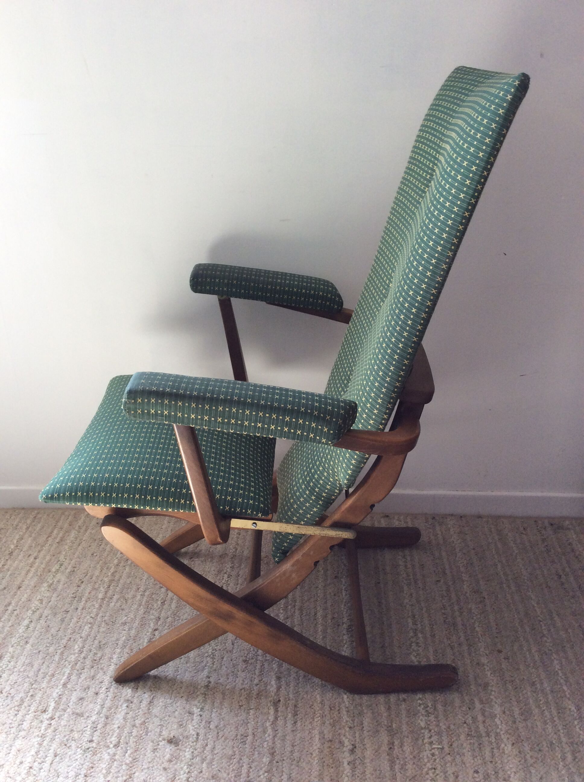 Folding armchair from the 50s