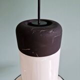 Large glass pendant light, Peill & Putzler, 1970s