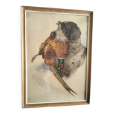 Lithograph signed Riab