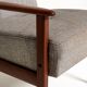 Scandinavian teak reading armchair, 1960s
