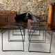 6 Baleri chairs, model Juliette - 1987 - Italy