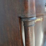 Credenza in mahogany door flame time XIX