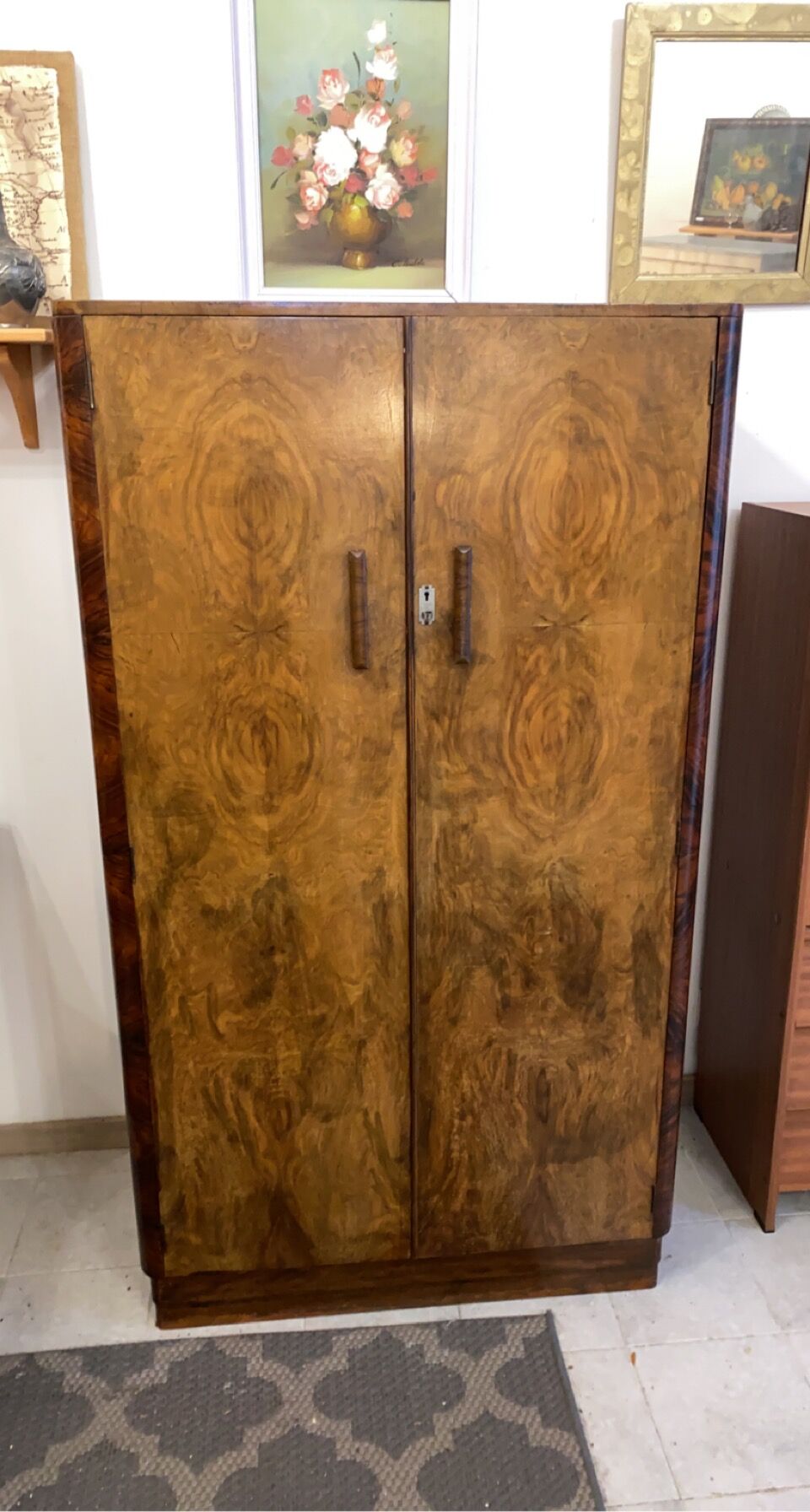 English student wardrobe cabinet 1950