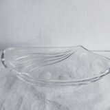 Empty glass pocket with geometric decoration