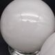 Pair of white opaline ceiling lights