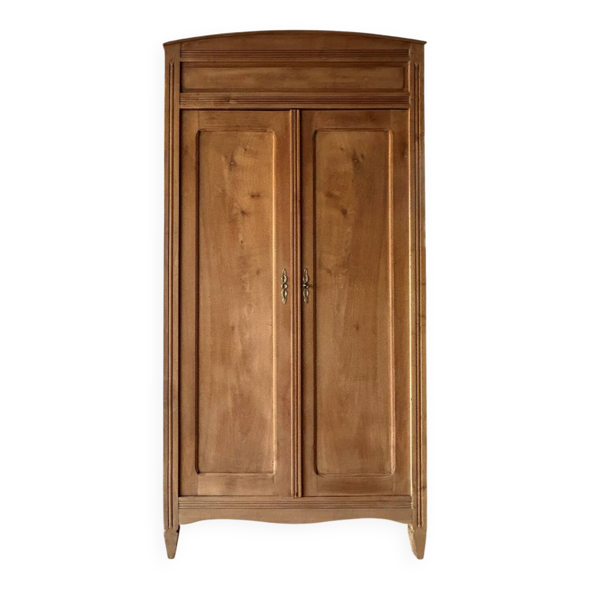 Renovated antique Parisian wardrobe