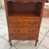 Chest of drawers with its upper niche and 3 drawers