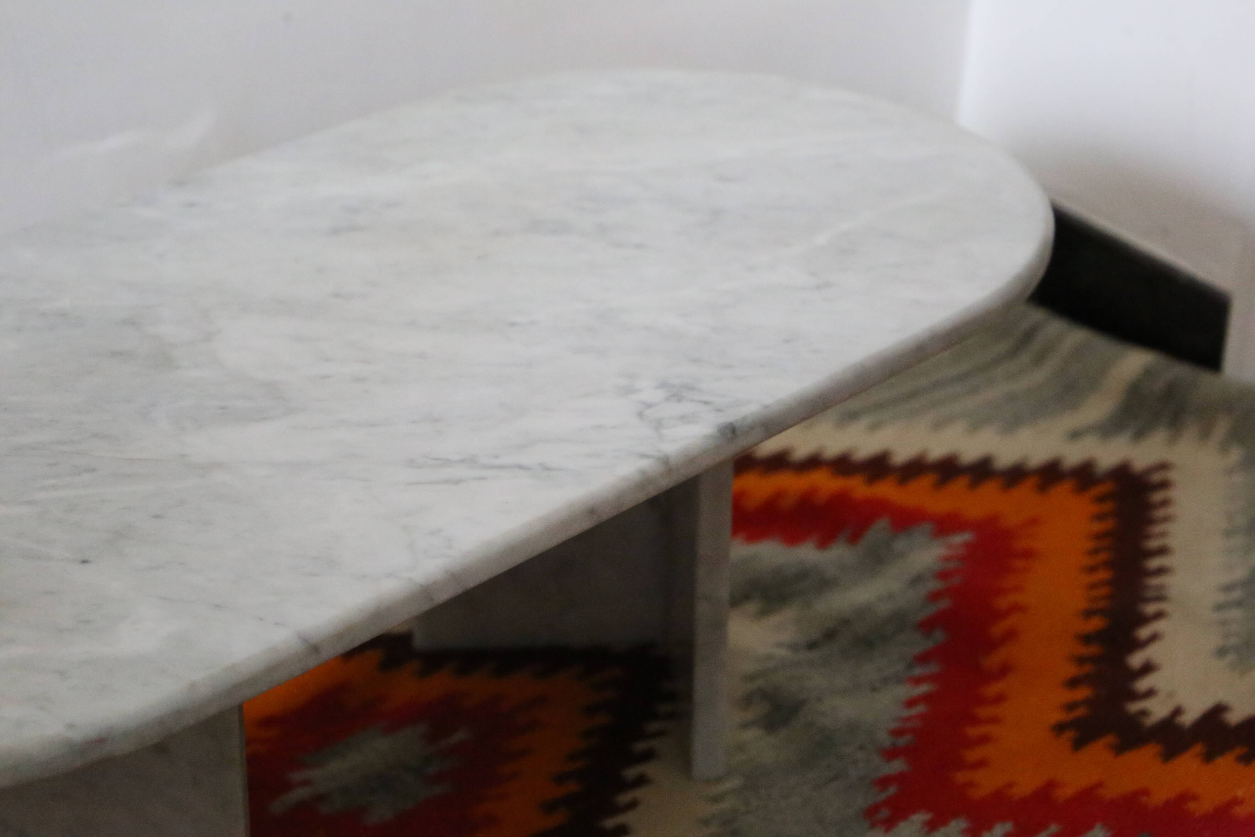 Marble coffee table, vintage