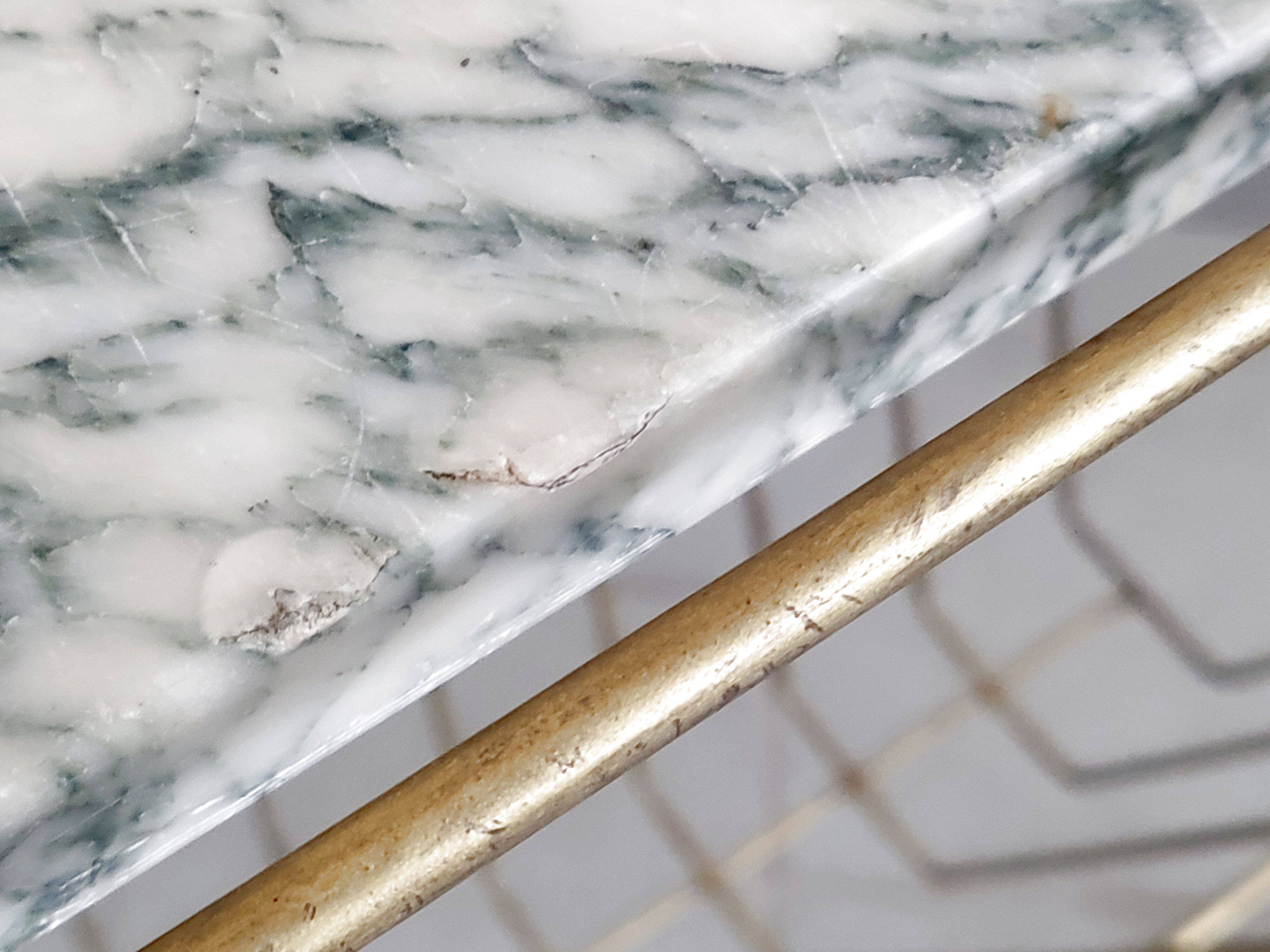 Table d'appoint porte-revues vintage 1950