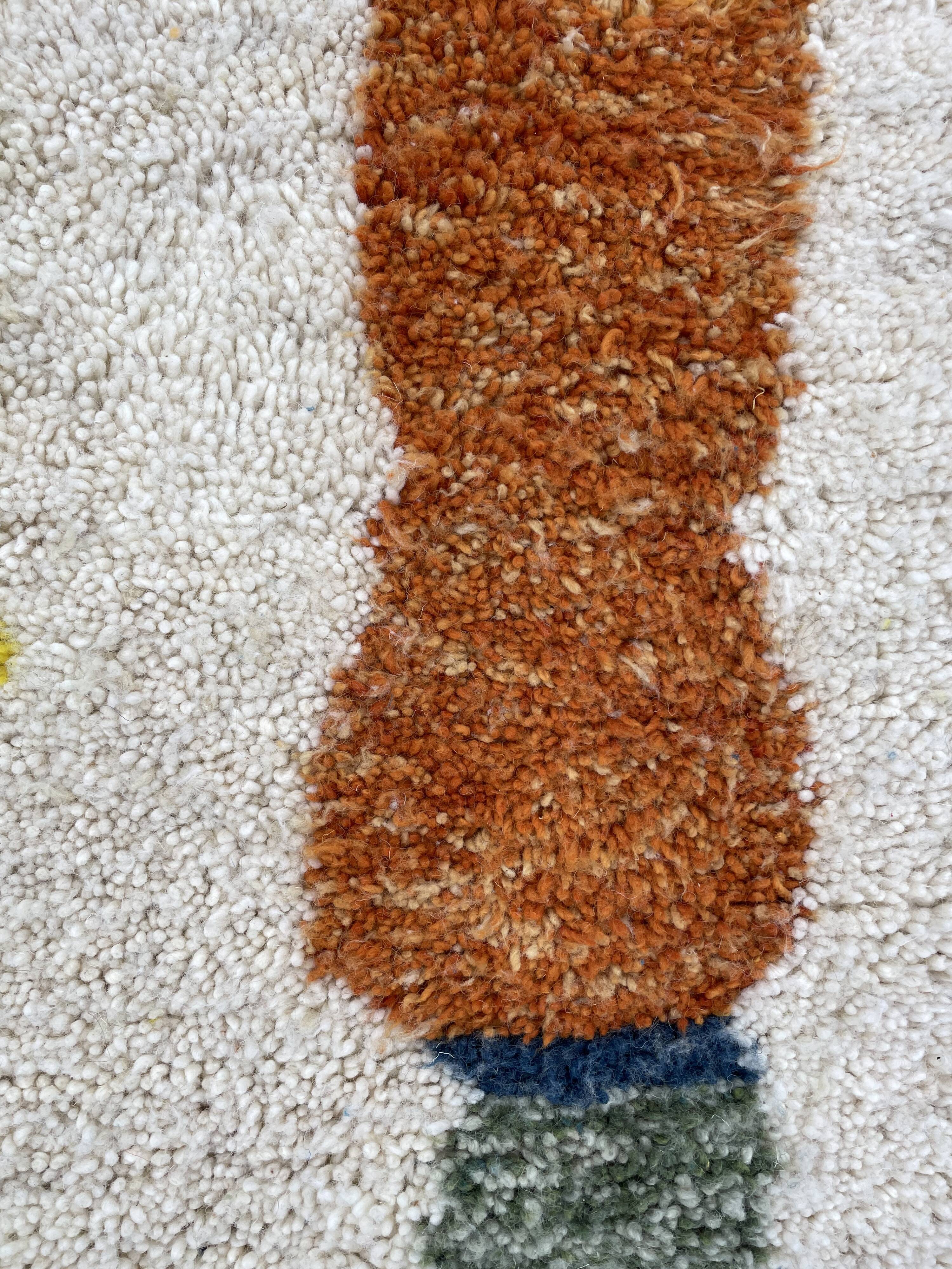 Carpet berbere beni ouarain 200x290 cm