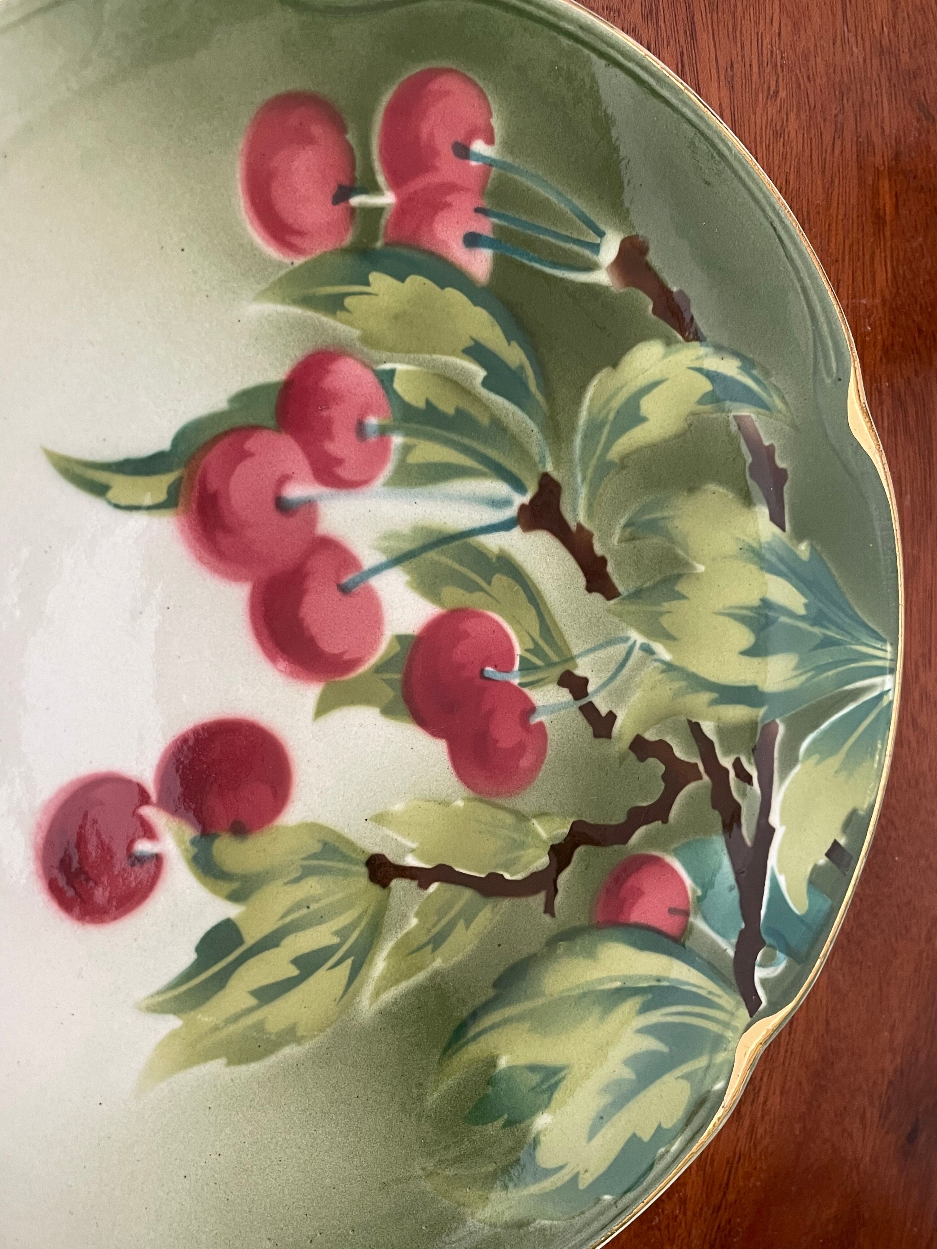10 K&G Lunéville dessert plates
