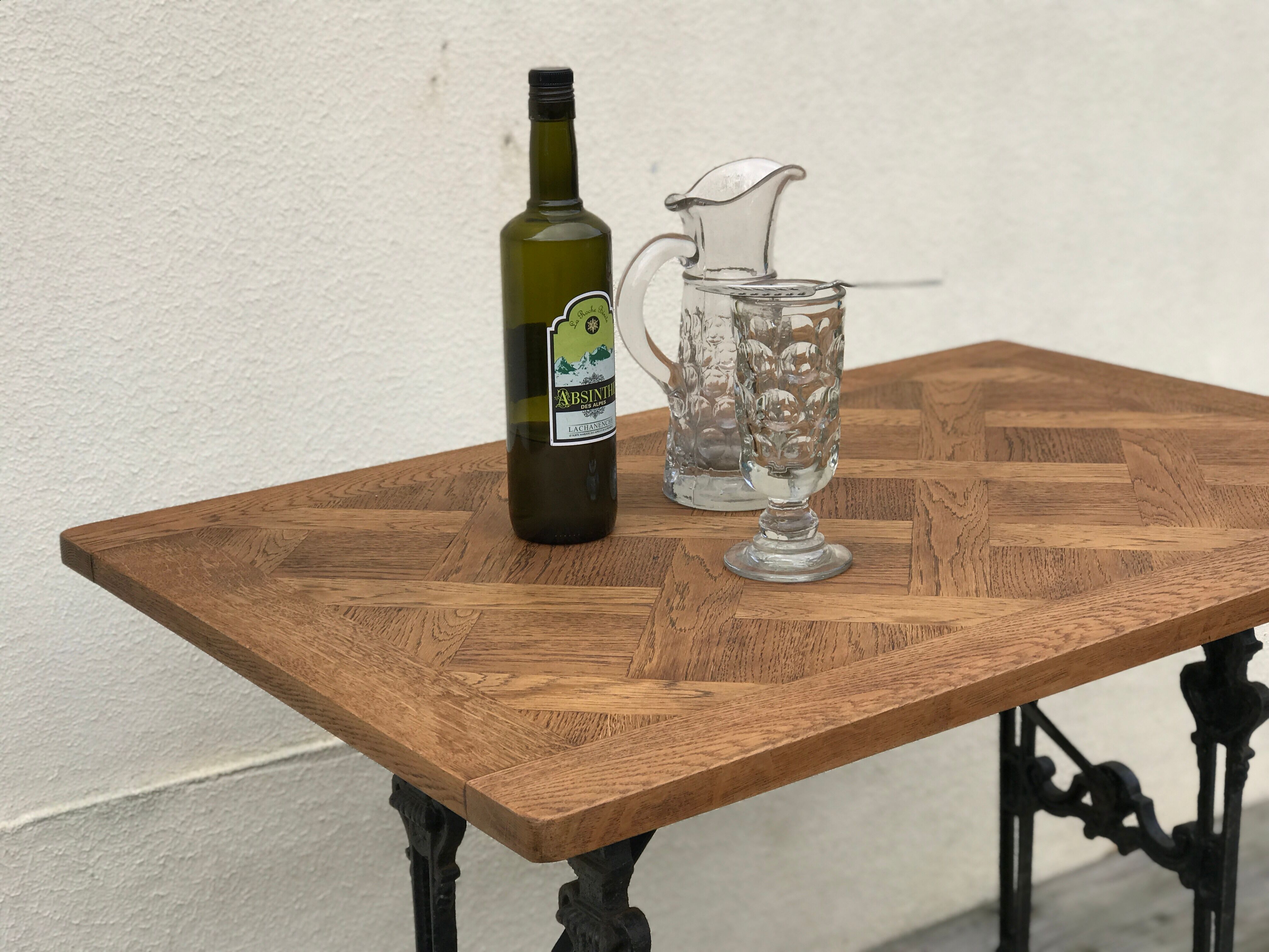 Vintage bistro table