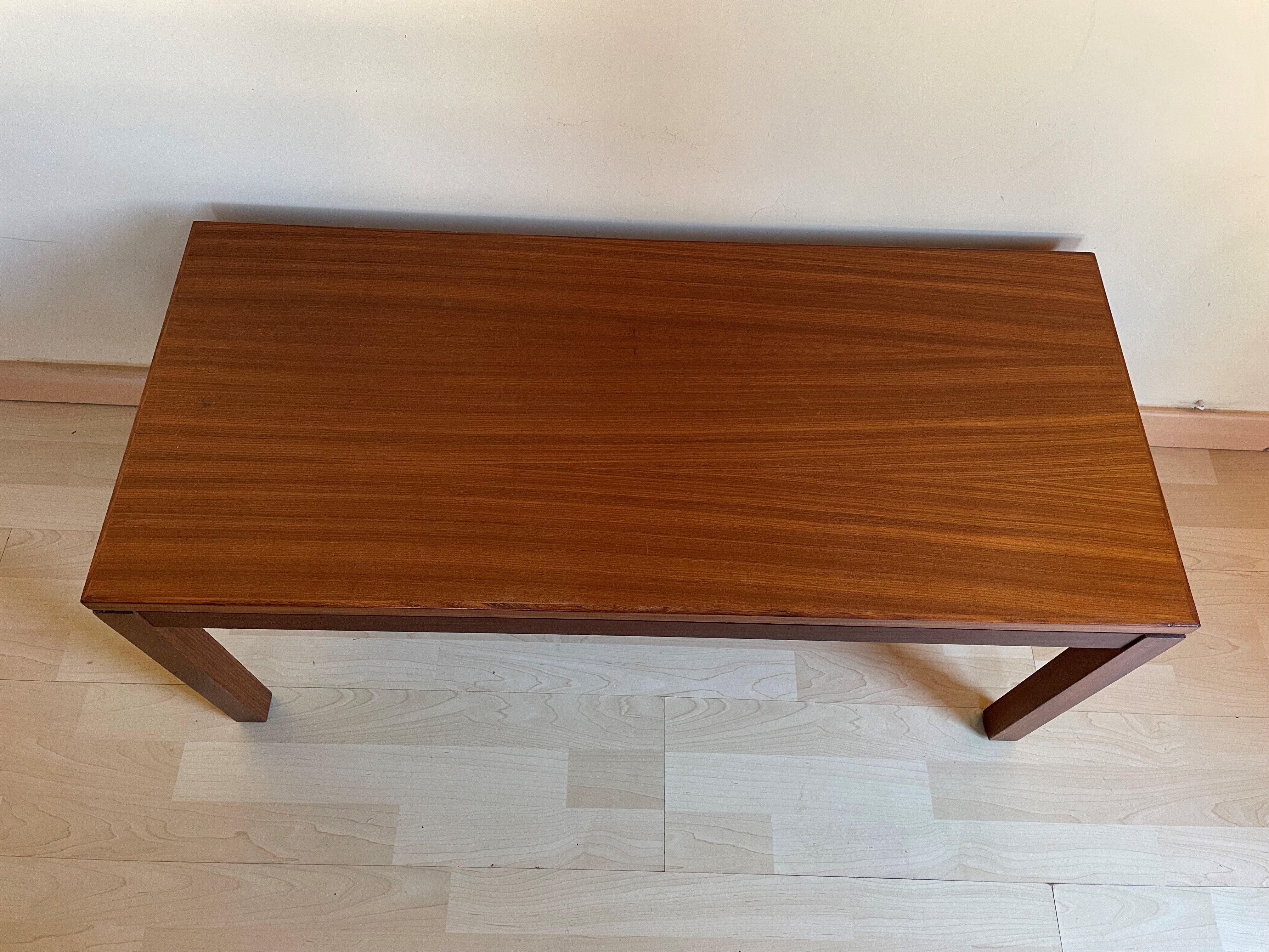 Vintage wooden coffee table
