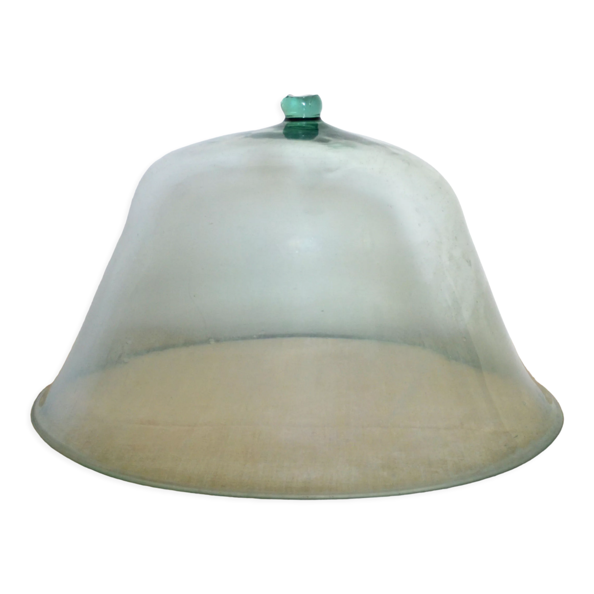 Garden bell blown glass xixth