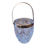 Cut glass ice bucket 50-70's