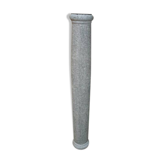 Old real stone pillar pedestal column vintage design architecture