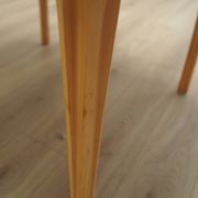Beech table, Danish design, 1970s, designer: Takshi Okamura & Erik Marquard