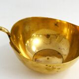 Large brass fruit bowl