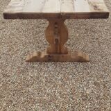 Monastery style table in solid oak