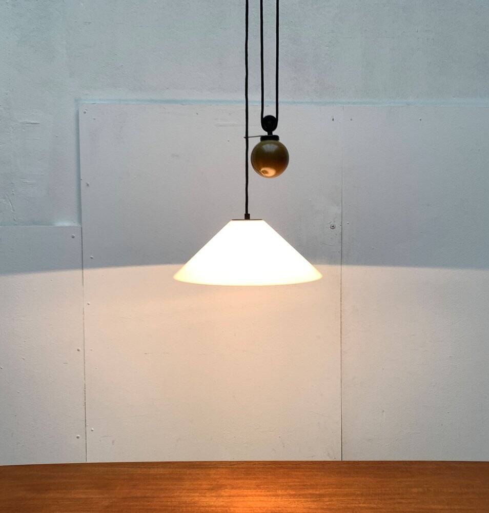 Postmodern Italian Aggregate Suspension by Enzo Mari & Giancarlo Fassina for Artemide, 1970s