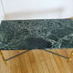 Table basse marbre vert années 60