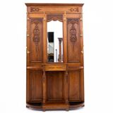 Hallway wardrobe, France, circa 1910.