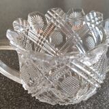 Bohemian crystal saucière