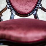 Louis Philippe Walnut Armchair, 1850s