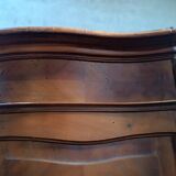 Rococo library in walnut