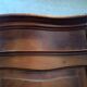 Rococo library in walnut