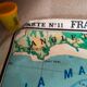 Physical map of France Kaeppeln