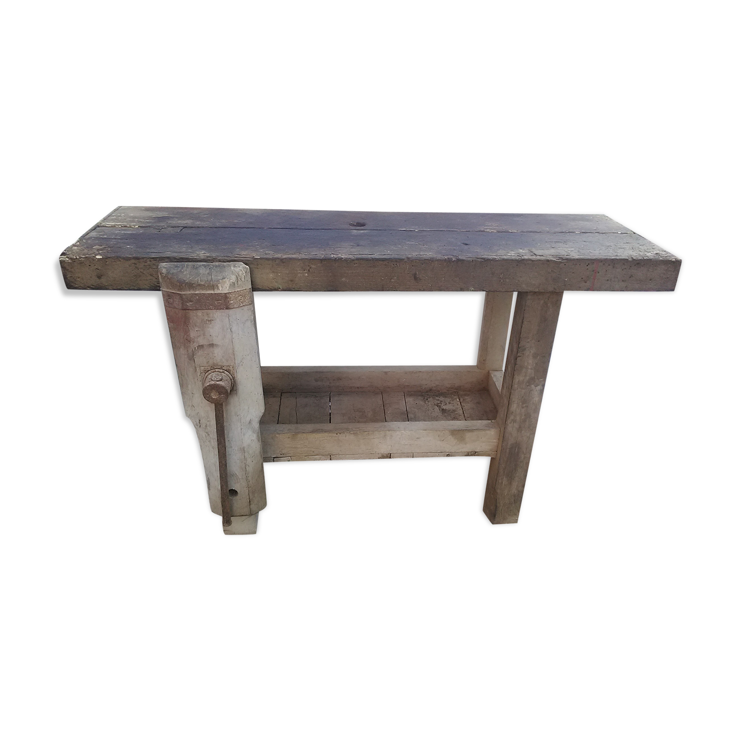 Wooden workbench