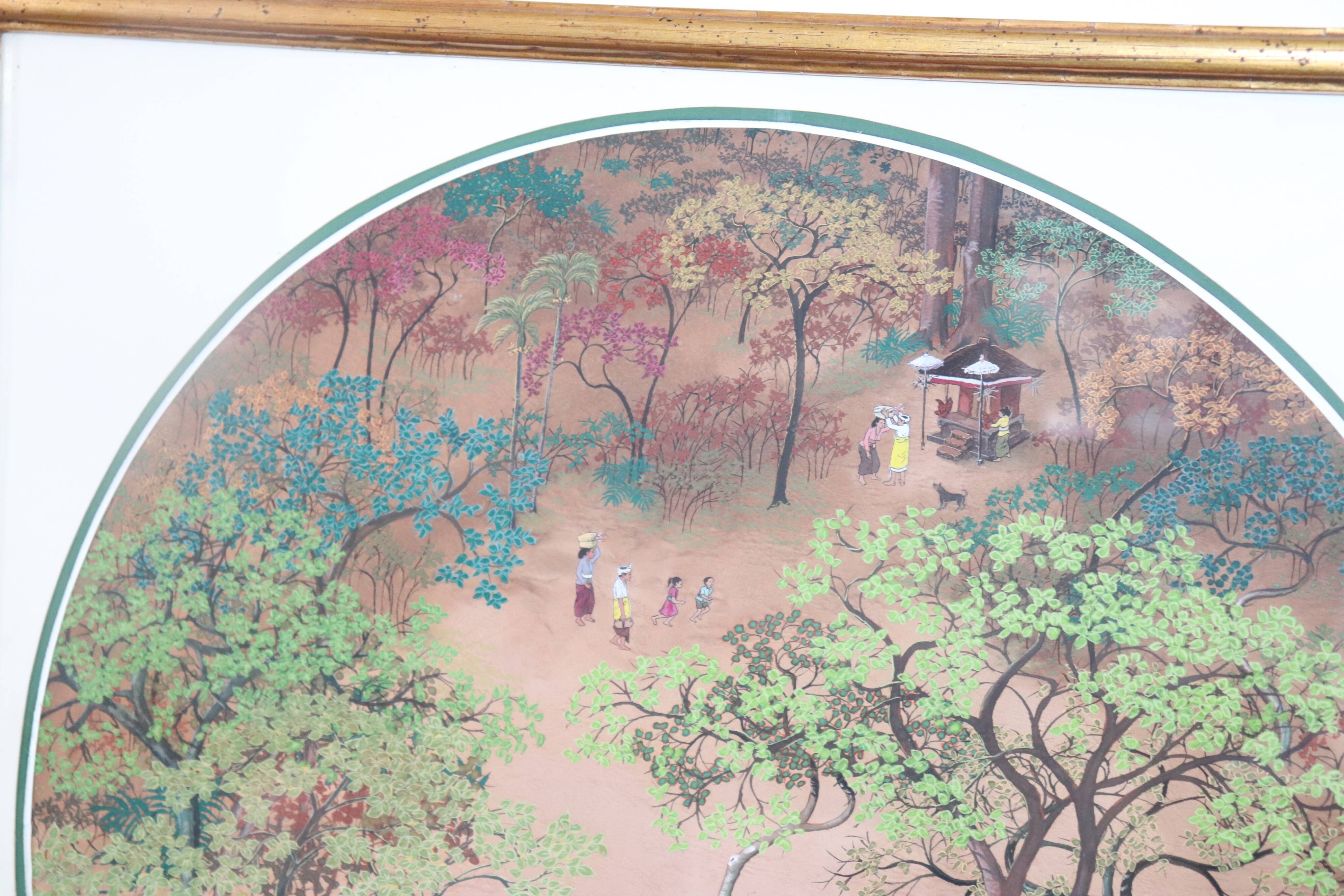 Painting asian décor