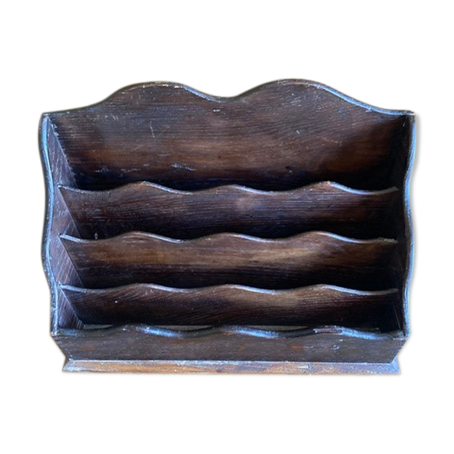 Old wooden office trier