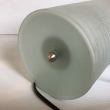 Brushed metal lamp