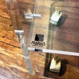 Transparent coffee table