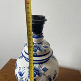 Delft lamp stand