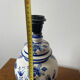 Delft lamp stand