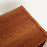Teak bookcase, Danish design, 1970s, production: Denka